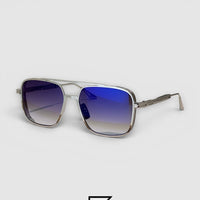 DITA EPLUXURY Sunglasses - SILVER_BLUE MIRROR