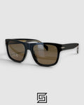 DB7150 Sunglasses - black-brown