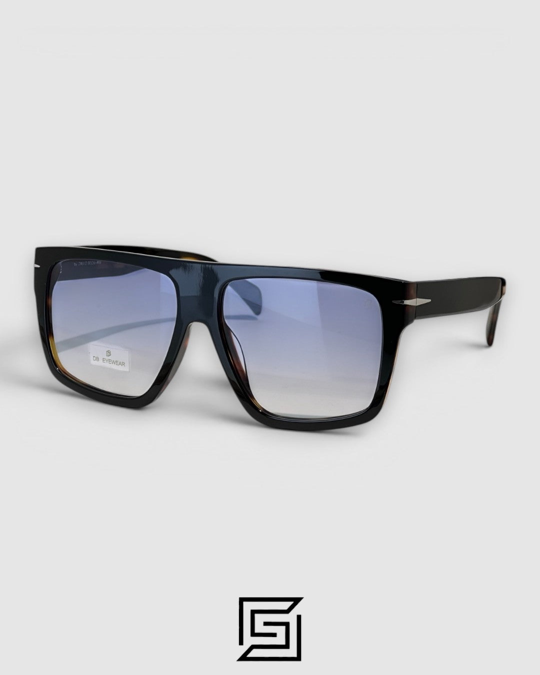 DB7149 Sunglasses - BLACK-BLUE