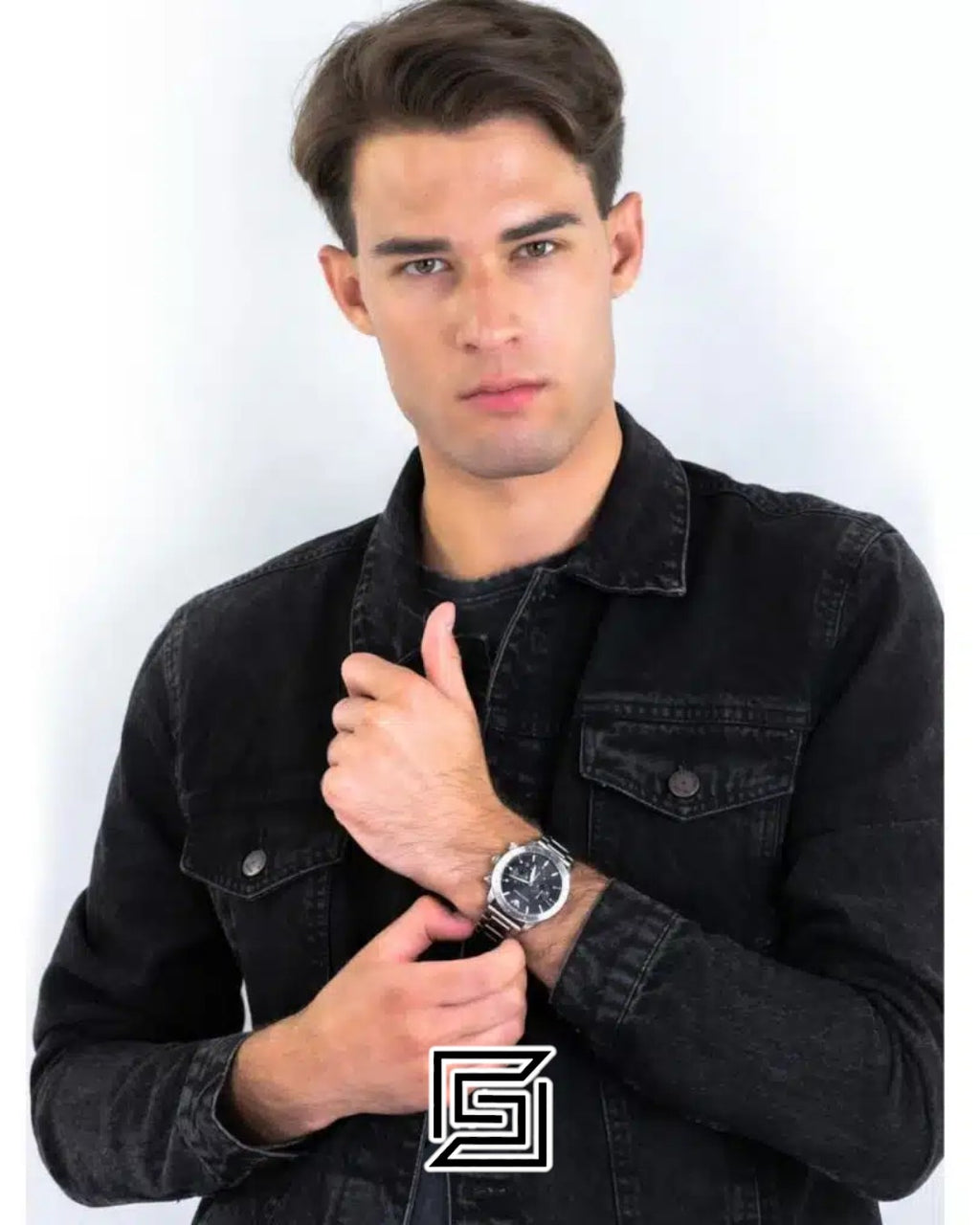 Emporio Armani AR11241 Men's Black Dial Stainless Steel Watch