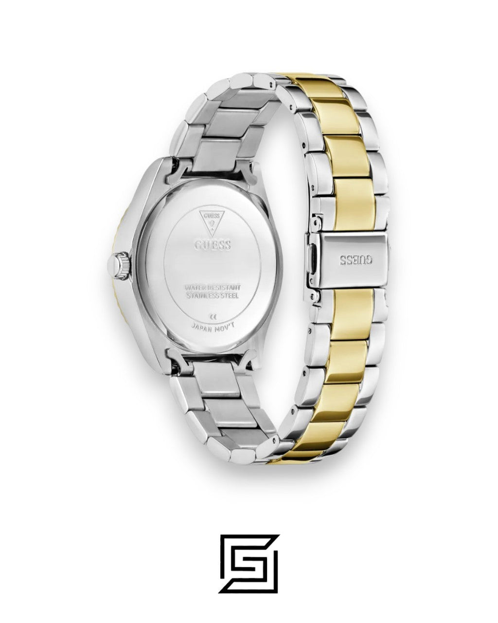 Guess GW0769L4 Two-Tone Green Dial Watch