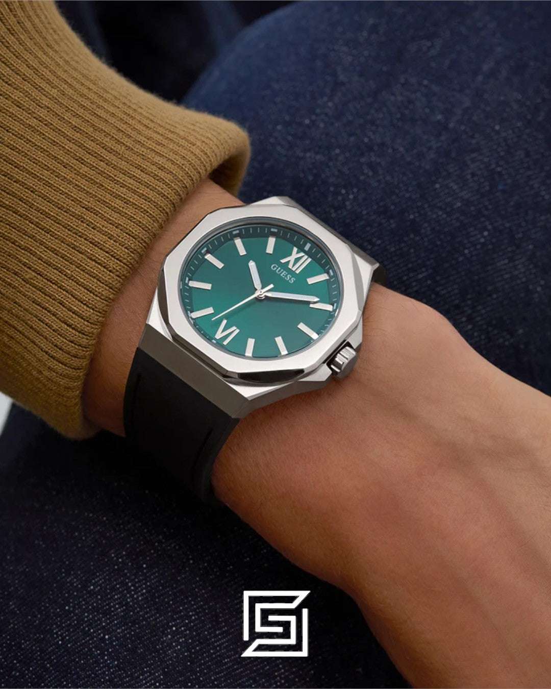 Guess GW0850G1 Green Dial Watch