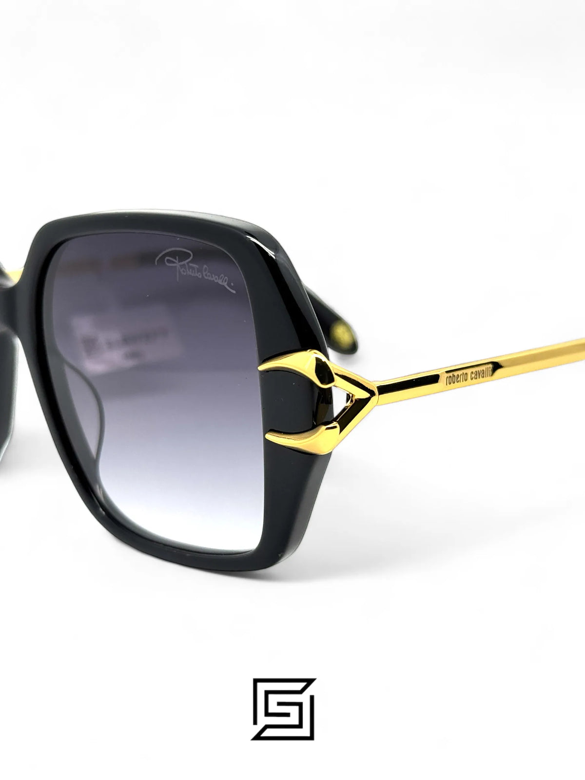 Roberto Cavalli sunglasses SRC077/BLACK X GREY GOLD