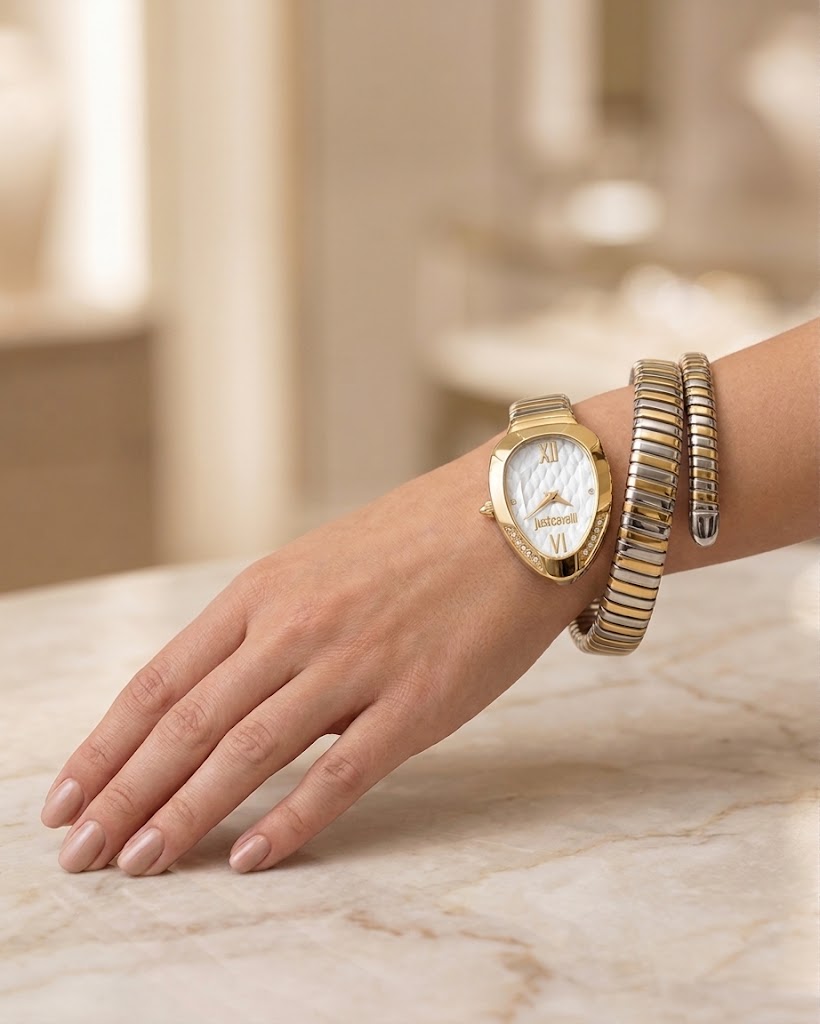 Just Cavalli JC1L224M0065 White Dial Women's Watch