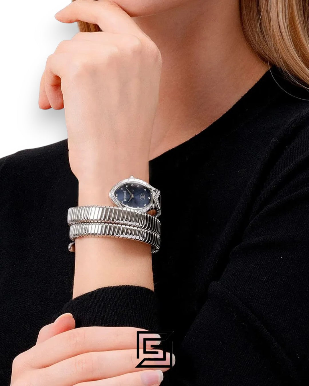 Just Cavalli JC1L248M0015 Blue Dial Women's Watch