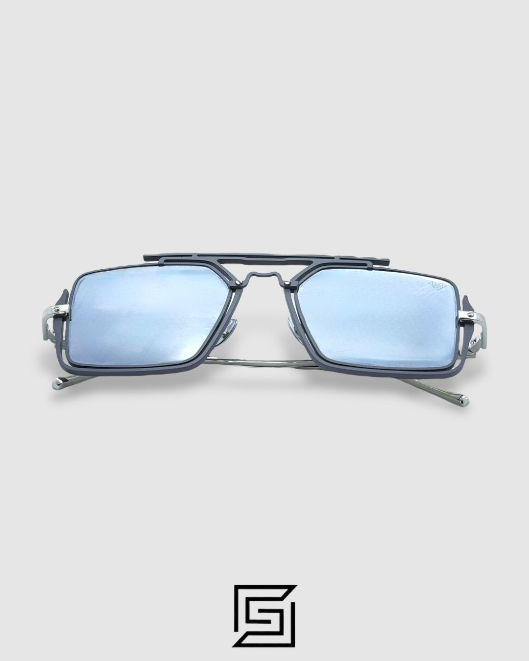 Vysen The Marcus - MA7 Grey Frame Silver Mirror Lenses
