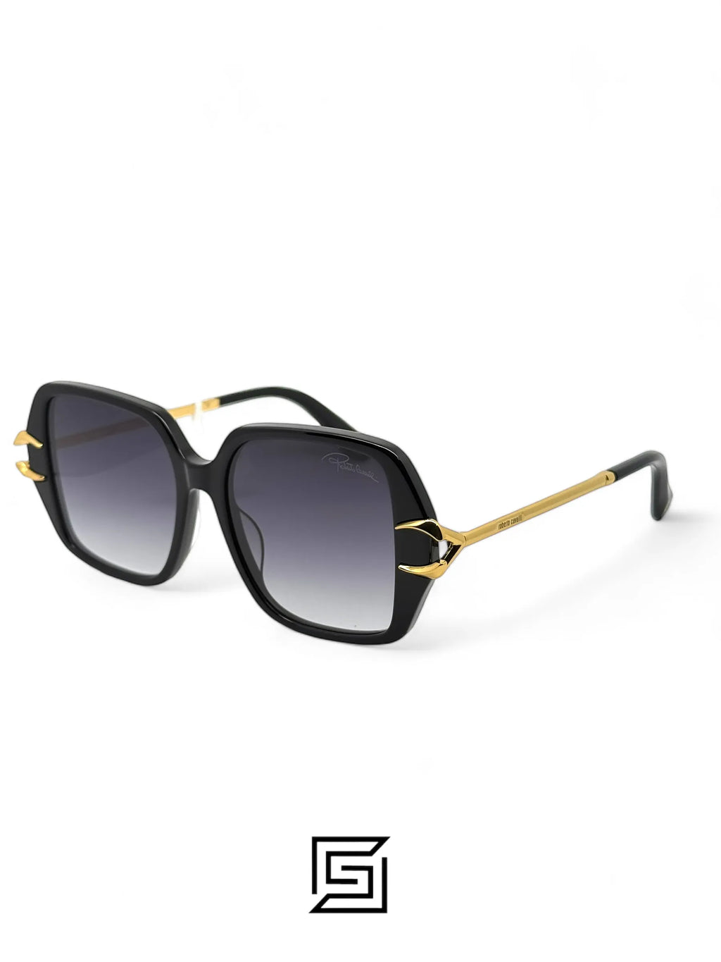 Roberto Cavalli sunglasses SRC077/BLACK X GREY GOLD
