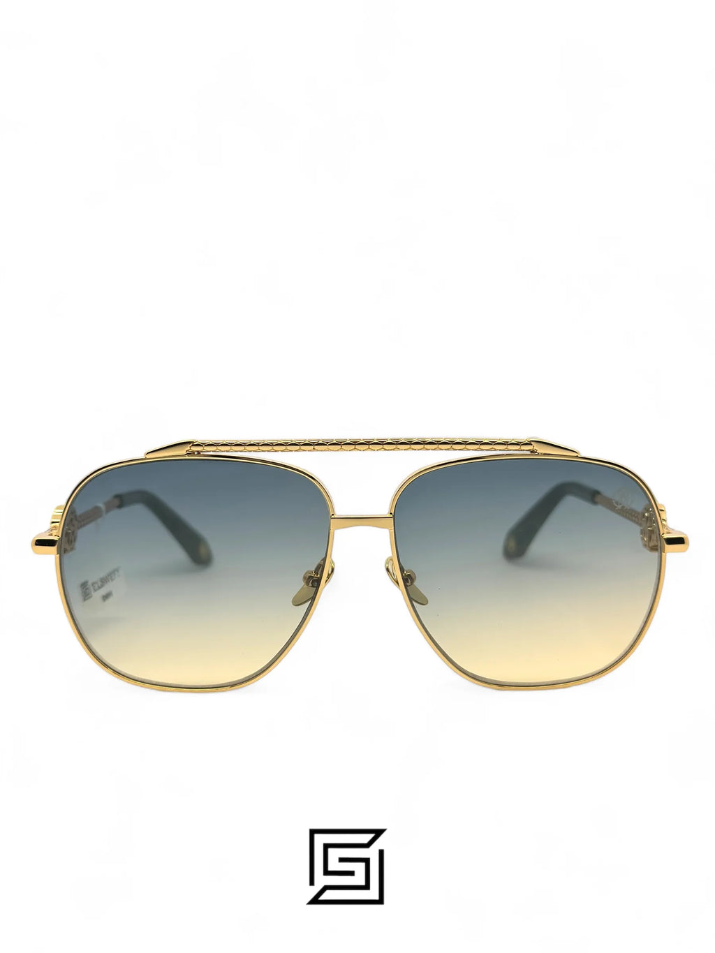 Roberto Cavalli sunglasses SRC008V/GOLD X GREEN