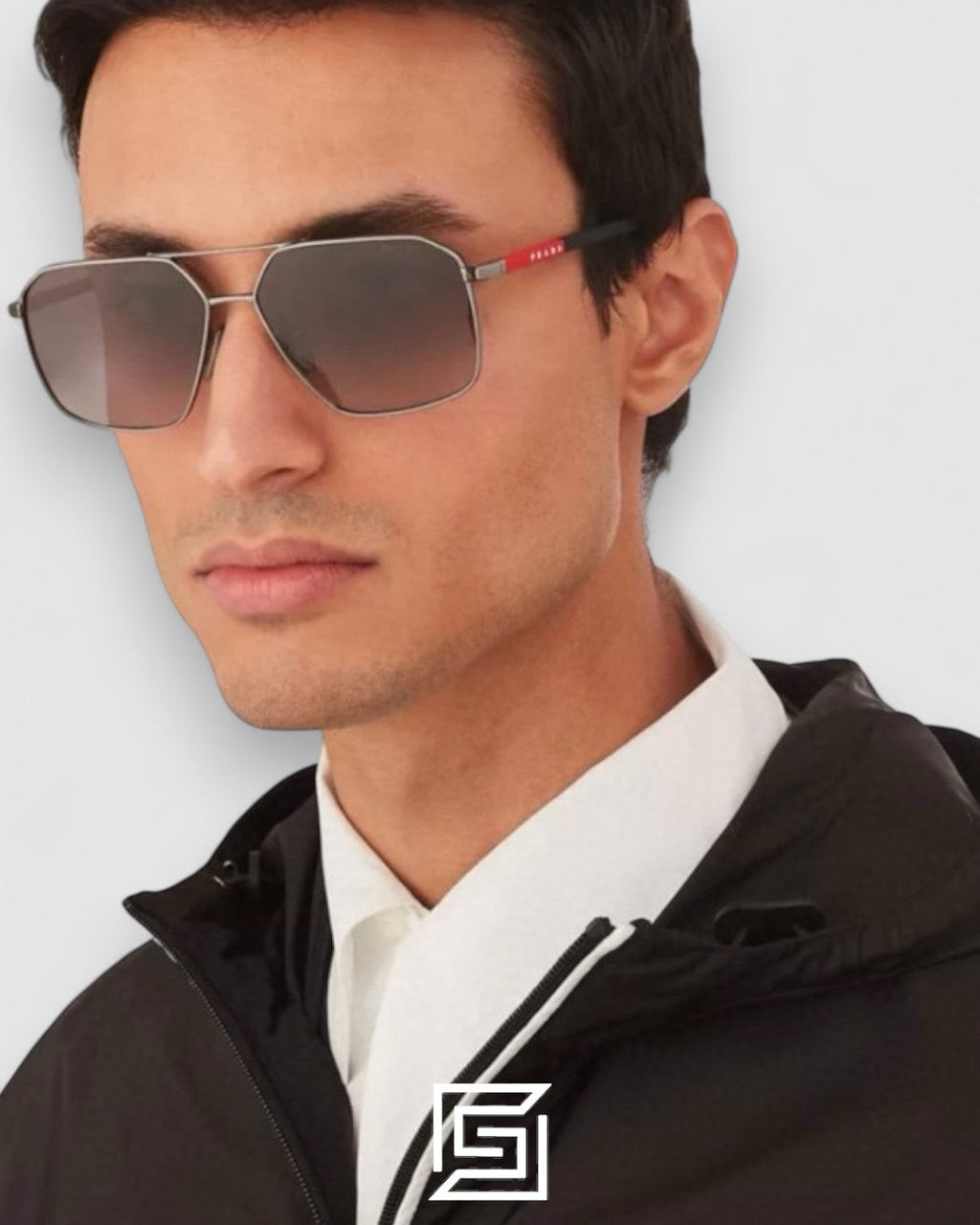 Prada SPS A50 Grey Lenses Silver Frame
