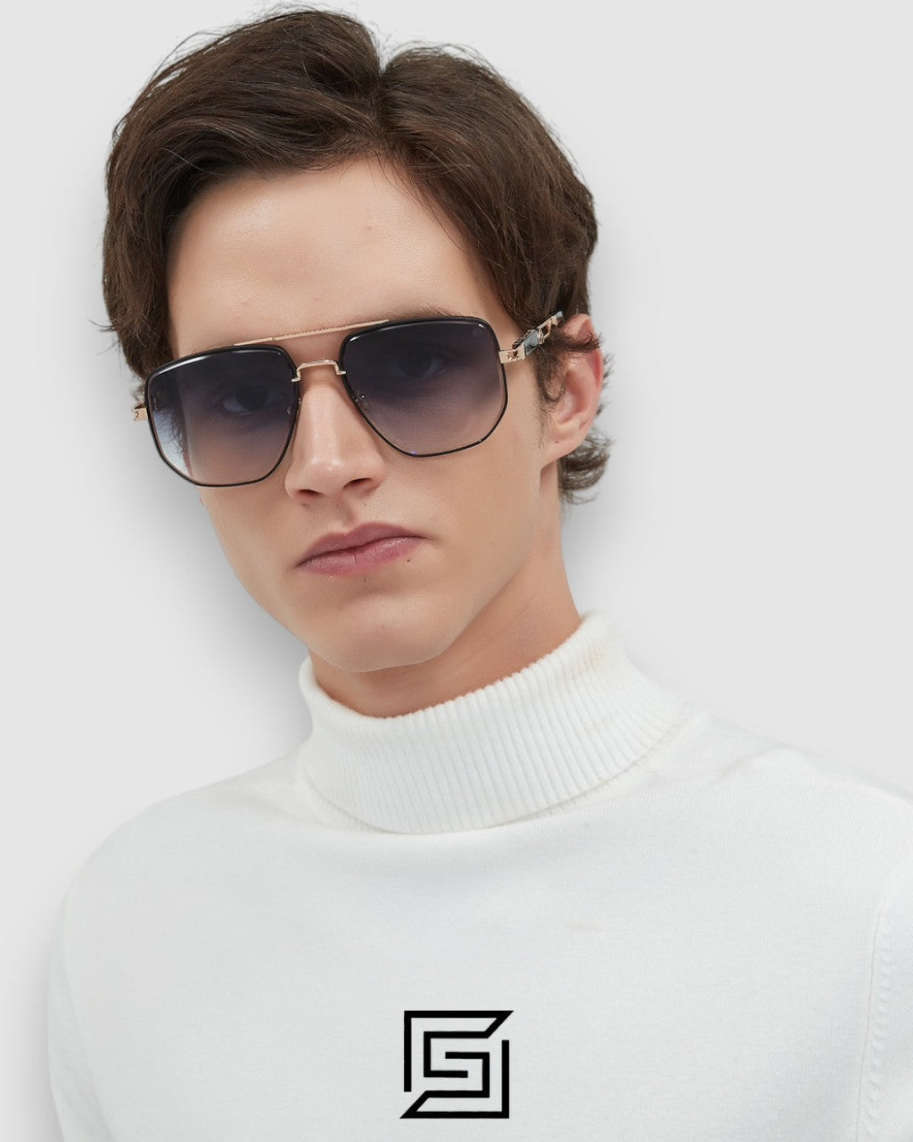 MAYBACH THE LENS Black Lenses Gun Frame