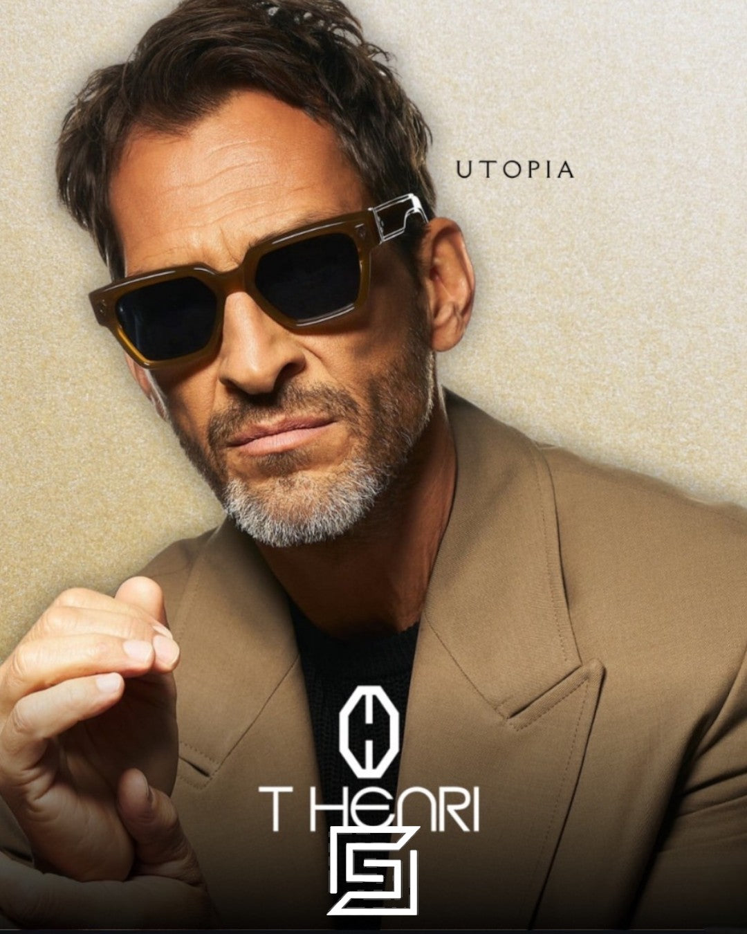 T HENRI UTOPIA Black Lenses Black Frame