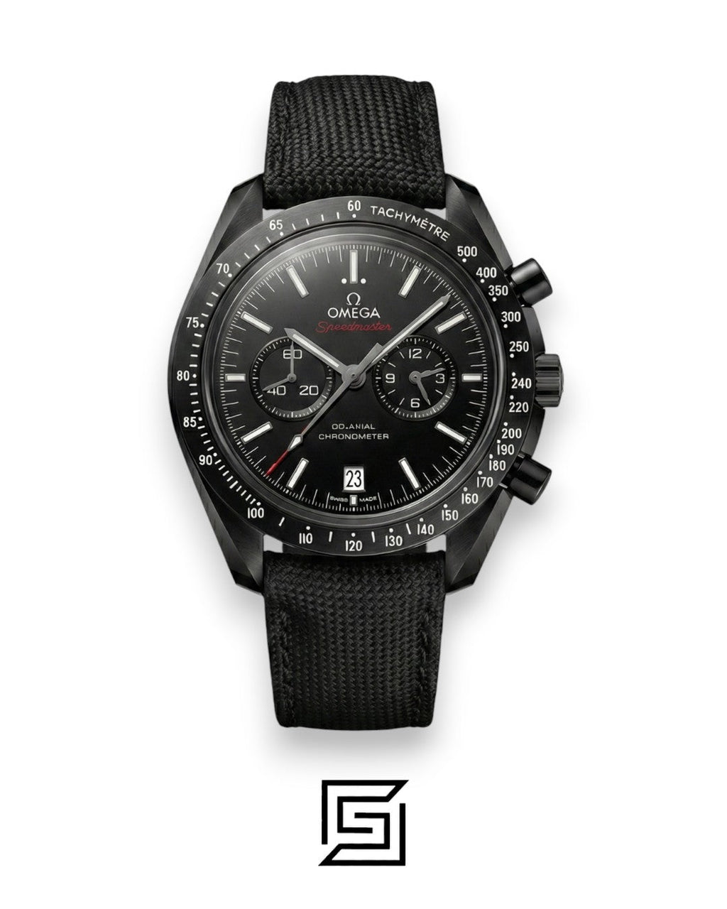 Omega Speedmaster Dark Side of the Moon – Pitch Black & Nylon Strap