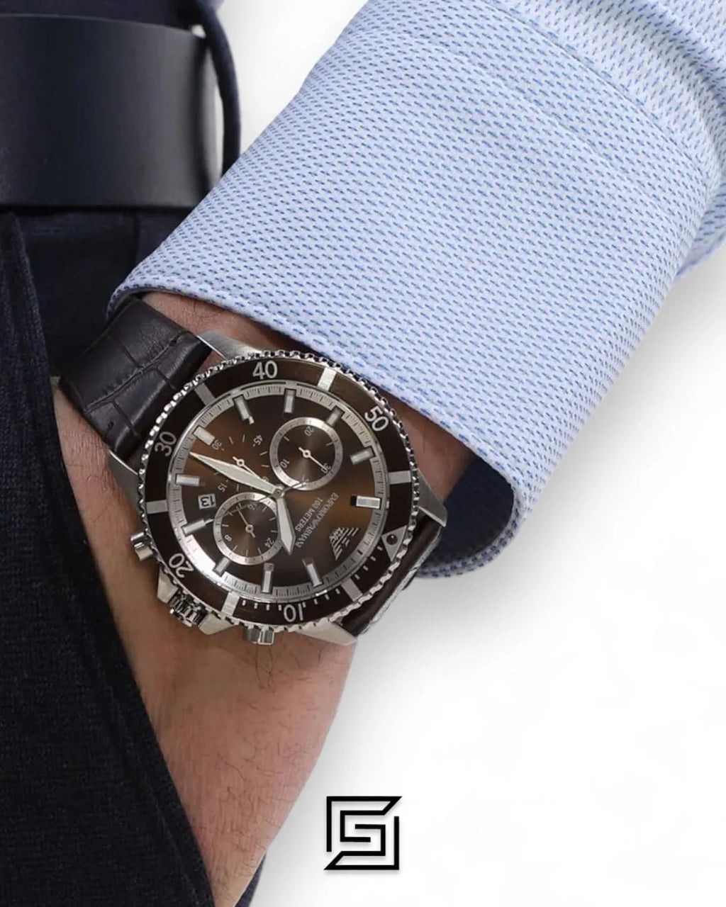 watches Emporio Armani Chronograph Watch AR11486