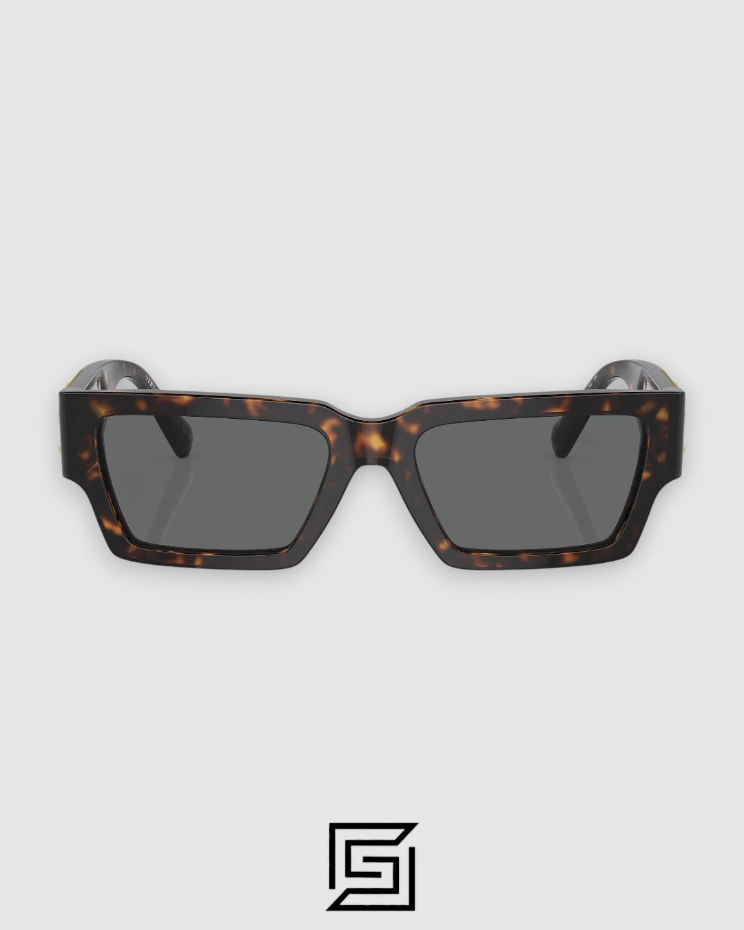 Versace VE4459 Tiger Frame with Dark Grey Lenses