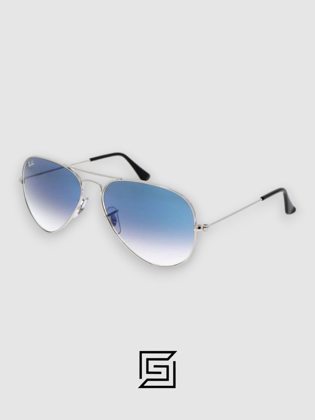 Ray Ban RB3026 AVIATOR XL Unisex - SILVER_BLUE MIRROR