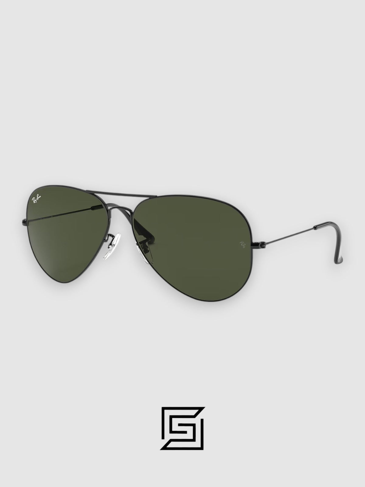 Ray Ban RB3025 AVIATOR MEDIUM 55 Sunglasses Unisex - black_G15