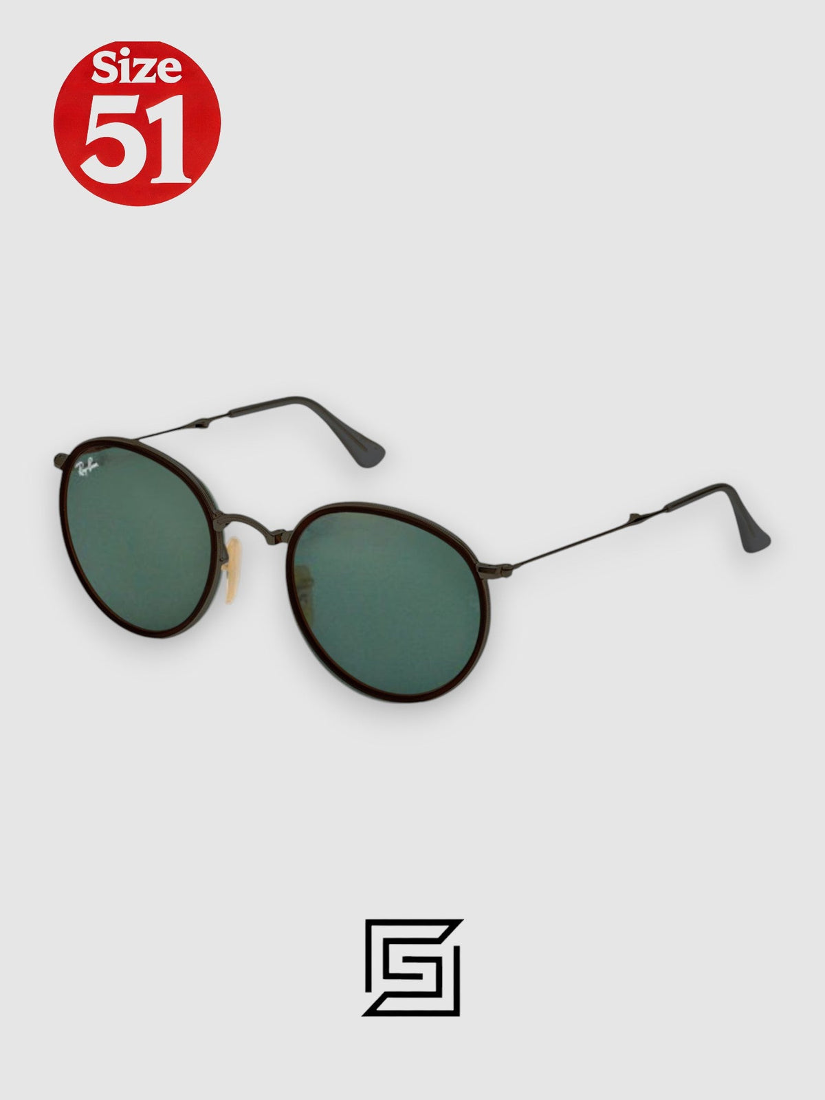 Ray Ban RB3517 Sunglasses Unisex - BLACK_GREEN