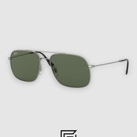 Ray Ban RB3595 ANDREA Sunglasses Unisex - silver