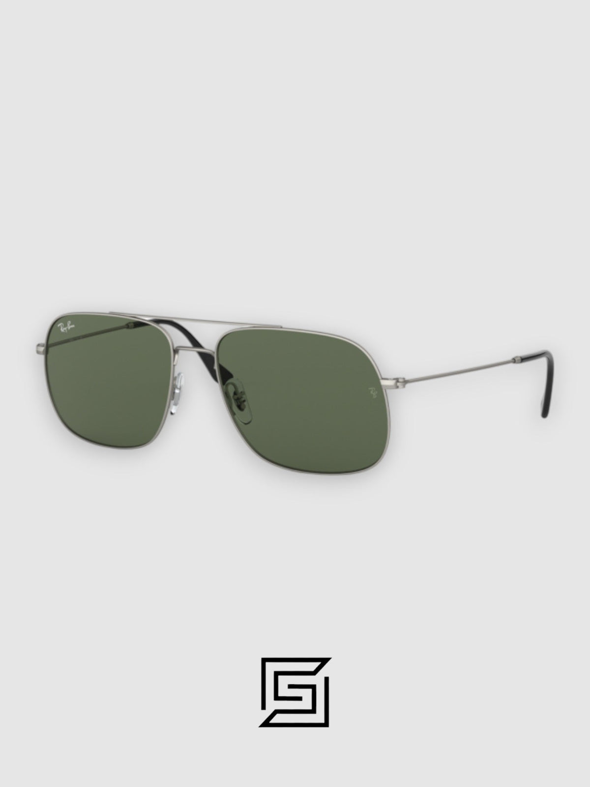Ray Ban RB3595 ANDREA Sunglasses Unisex - silver