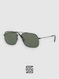 Ray Ban RB3595 ANDREA Sunglasses Unisex - gun