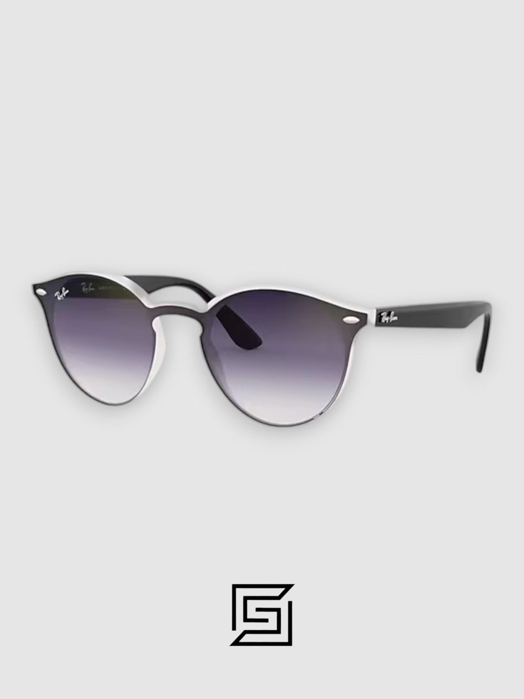 Ray Ban RB4380 Sunglasses Unisex - transparent-grey