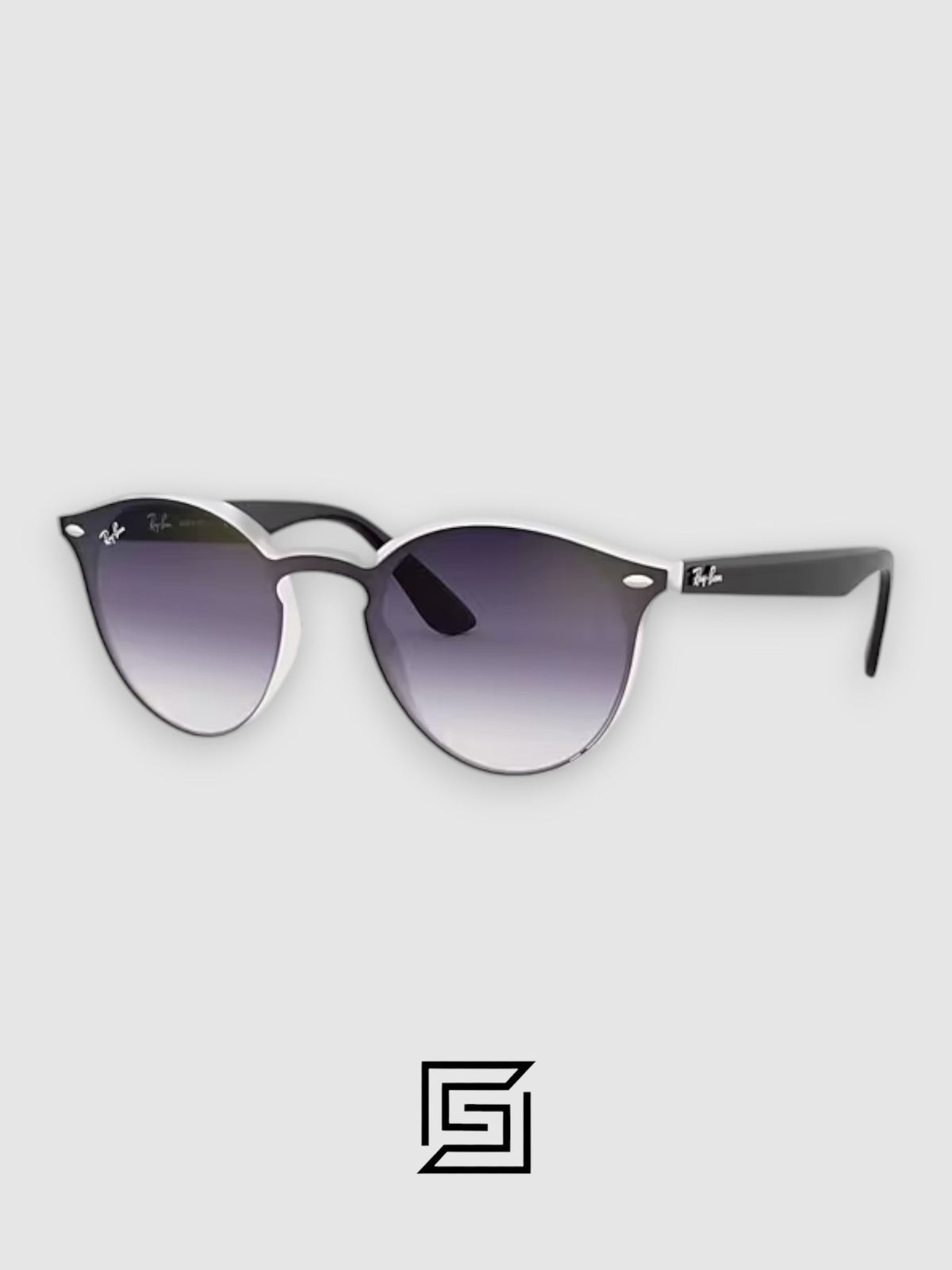 Ray Ban RB4380 Sunglasses Unisex - transparent-grey