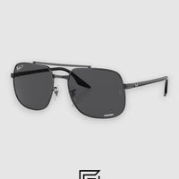 Ray Ban RB3699 Sunglasses Unisex - BLACK_BLACK