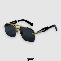 Jacques Marie Mage SILVERTON Sunglasses Men - GOLD_BLACK