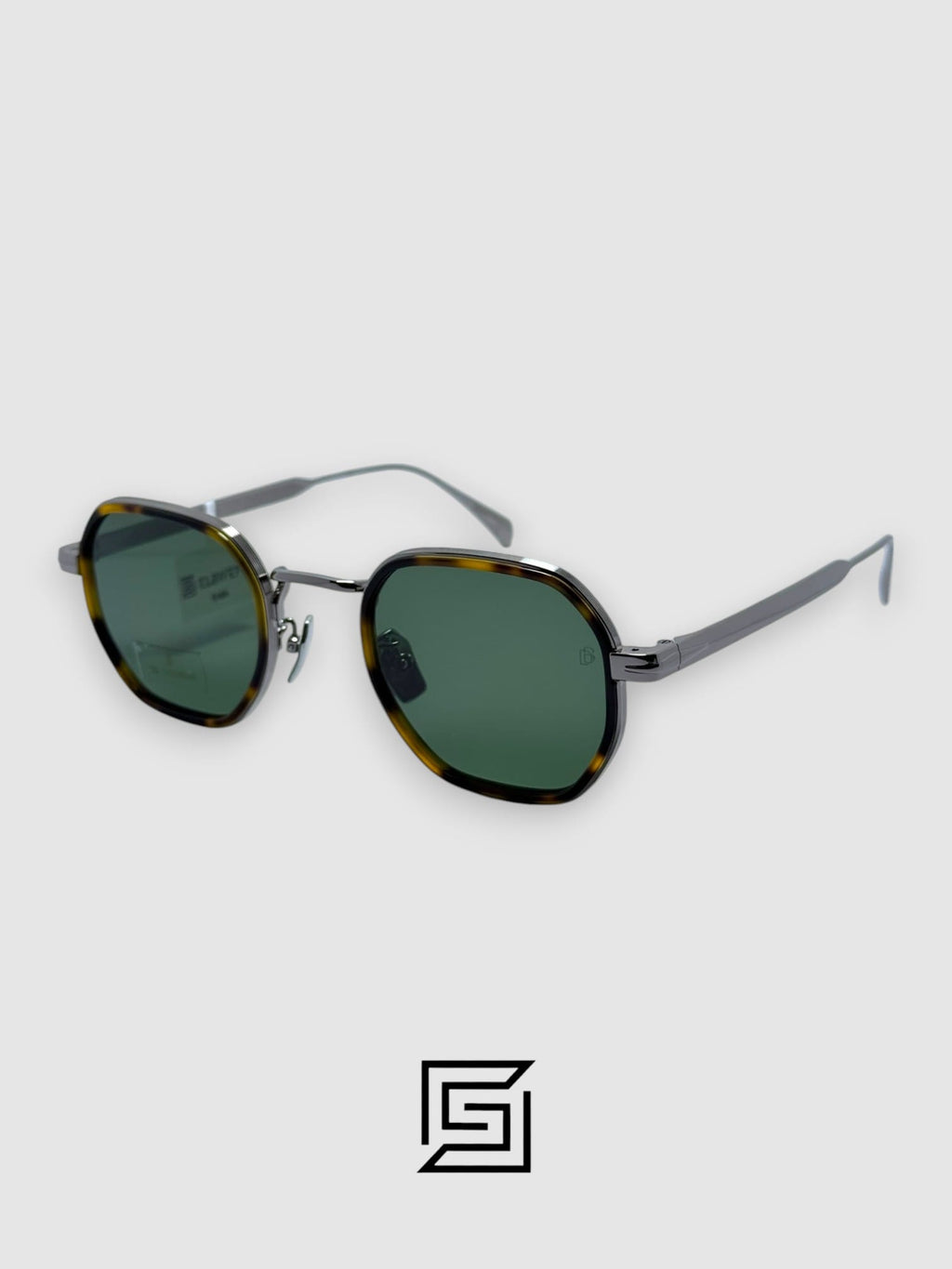 David Beckham DB1097 Sunglasses Men - TIGER-GREEN