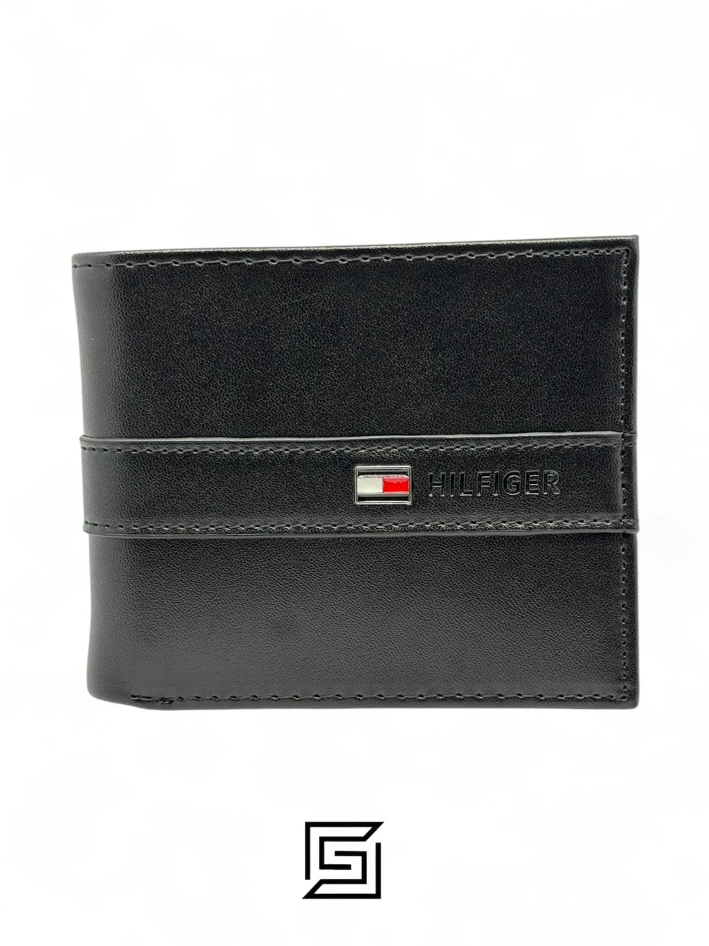 Tommy Hilfiger leather TOMMY SINGLE WALLET LINE HILFIGER LOGO/BLACK