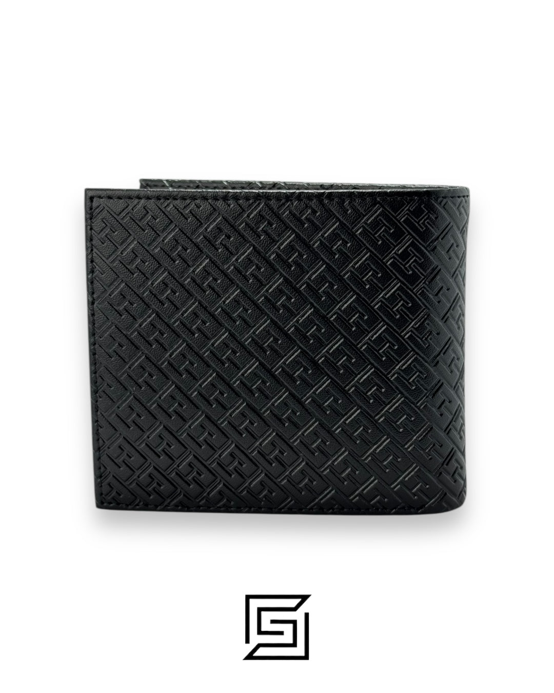 TOMMY SINGLE WALLET W TH LOGO HARD PATTERN INSIDE LEATHER SQUARE LOGO/BLACK