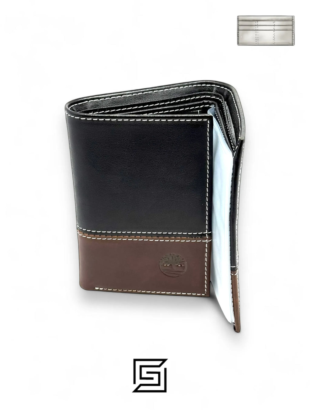wallets PASSCASE WALLET TRIFOLD 3 LINES/BROWN
