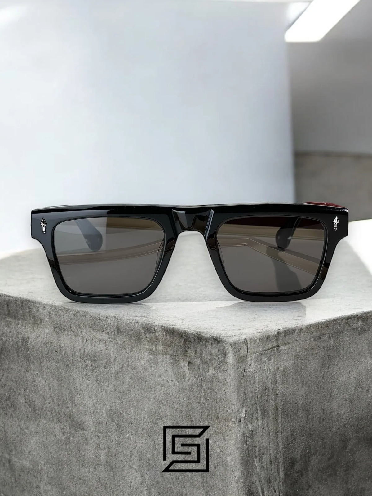 Jacques Marie Mage LARMIE sunglasses for men - black