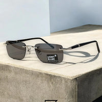 Mont Blanc MB0344 Sunglasses for Men - silver-2