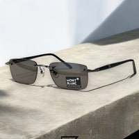 Mont Blanc MB0344 Sunglasses for Men - gun