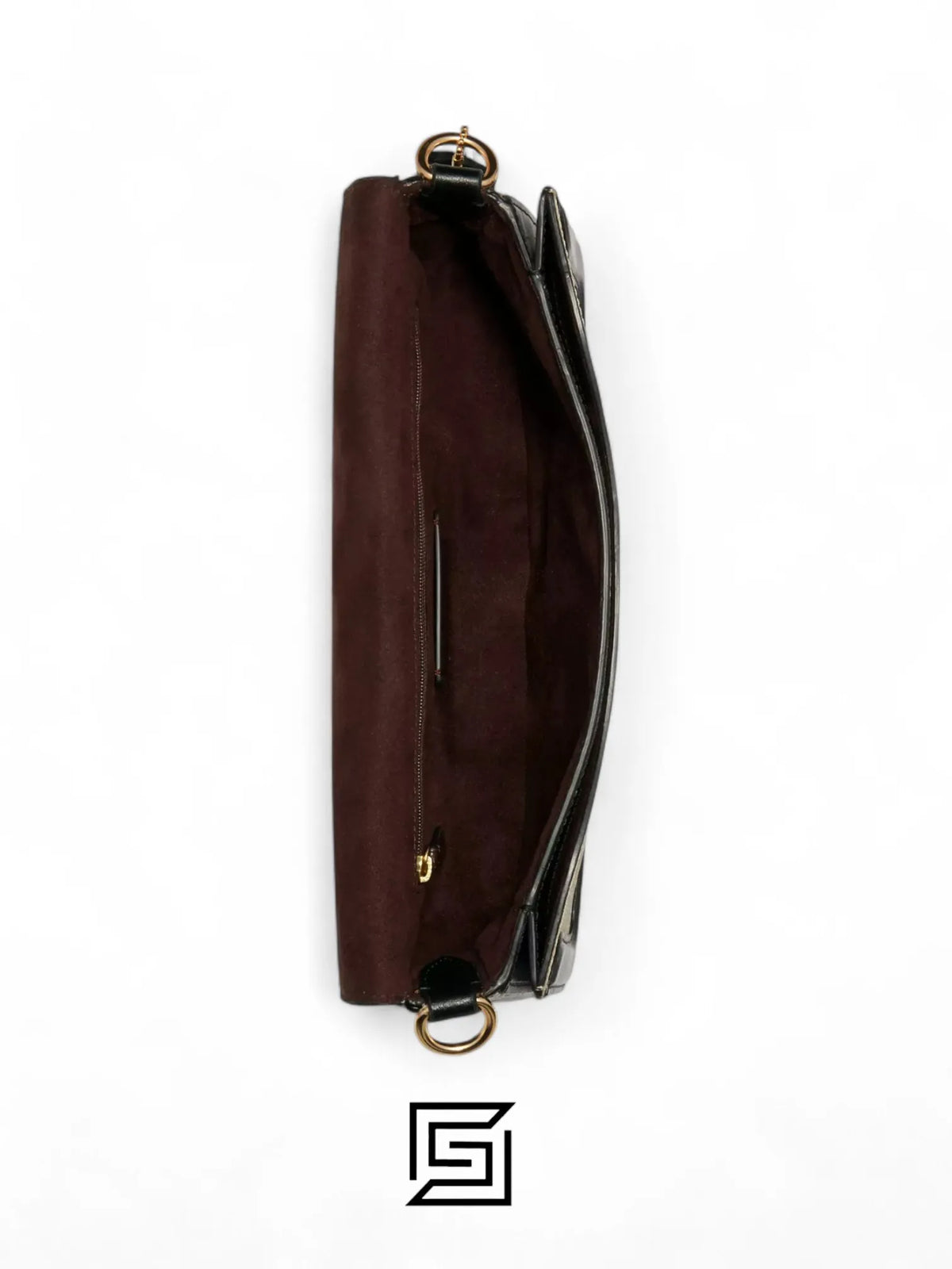 Coach leather Georgie Shoulder Bag In Blocked Signature Canvas Style No. 5509