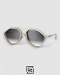 Vysen The Ezy - E3 Silver Matte Frame Grey Gradient Leanses