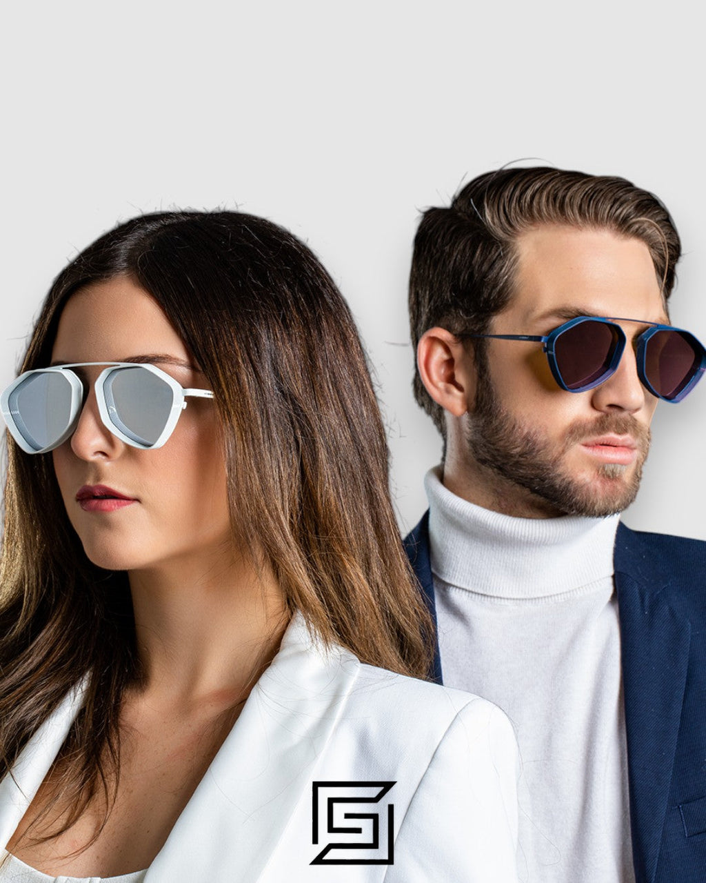 Vysen The Ezy - E3 Silver Matte Frame Grey Gradient Leanses