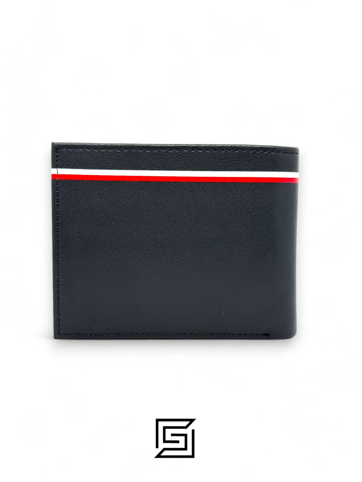 wallets TOMMY SINGLE WALLET W WITH TOMMY HILFIGER SILVER LOGO IN LEATHER/BLACK