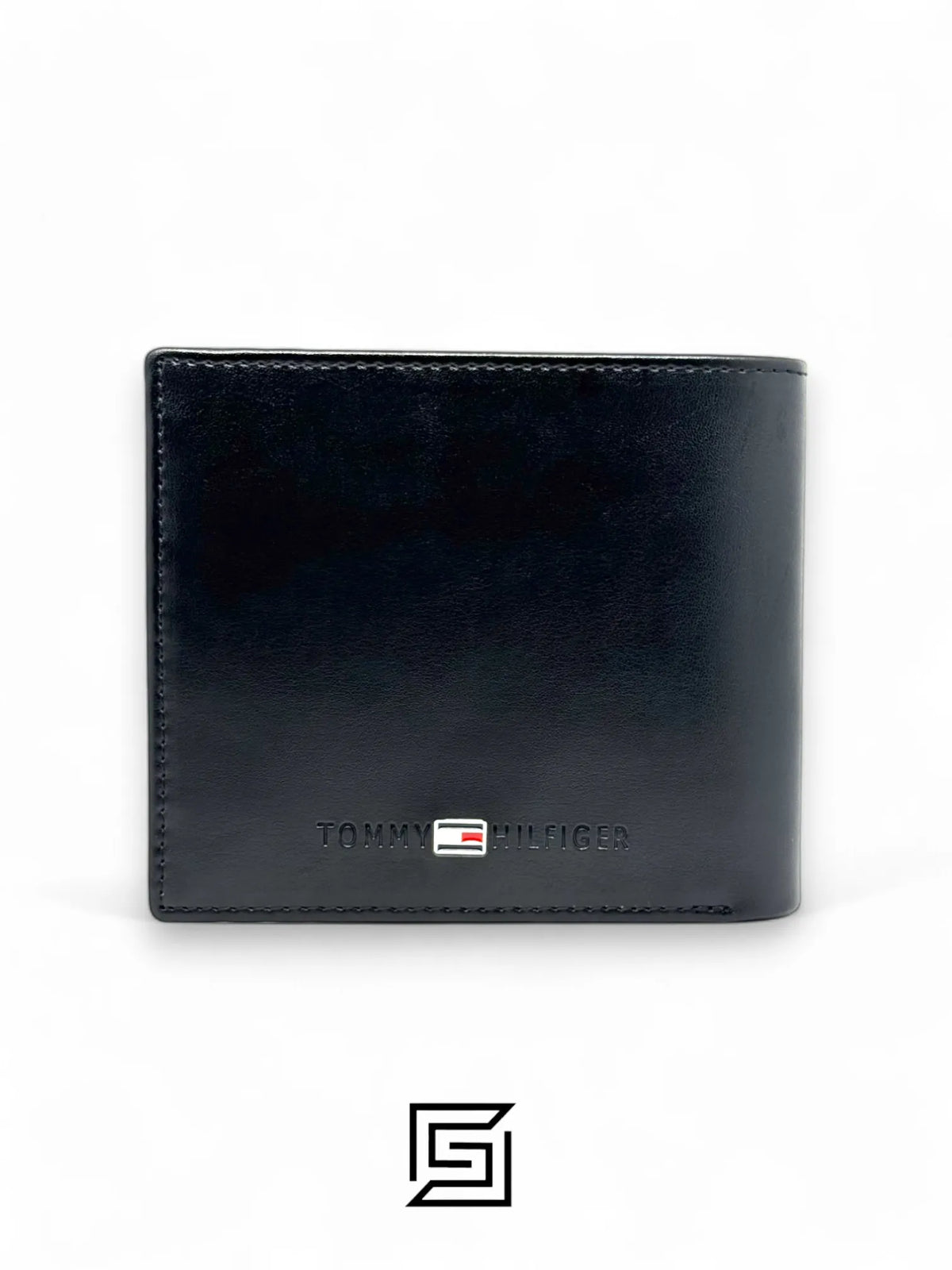 wallets TOMMY SINGLE WALLET W LINE IN MIDDLE RIGHT/BLACK