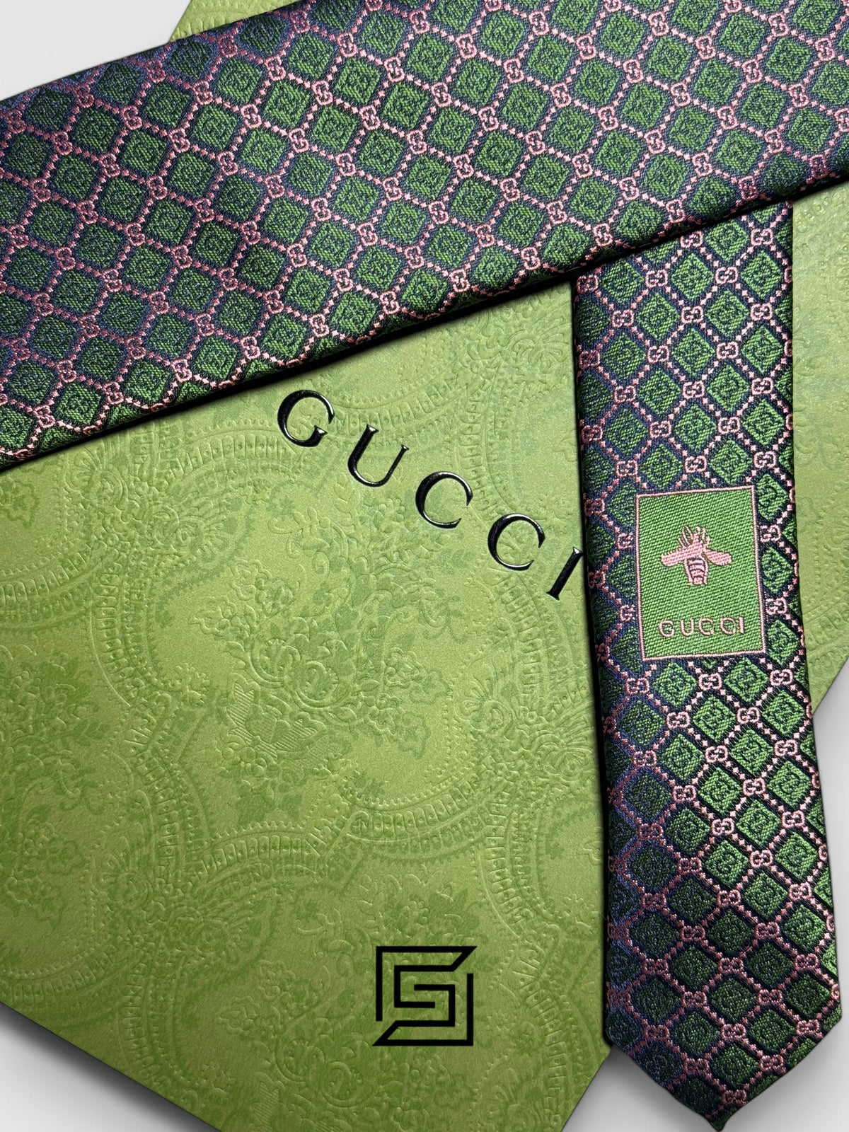 Gucci - Green - Pink Color Small G Pattern Model 2