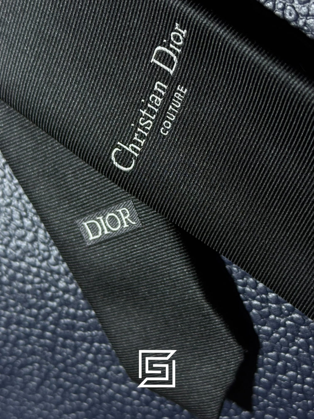 Dior - Black Color With CD Couture Logo Italian Style