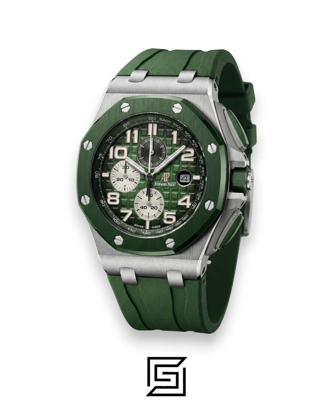 AP Royal Oak Offshore Chronograph Green Dial 42mm