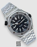 ROYAL OAK OFFSHORE j03168 AUTOMATIC FLAT-M/SILVER - BLACK
