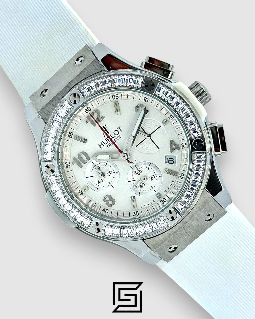 BIG BANG WOMEN NUMBERS WHITE DIAMOND-R/WHITE - WHITE - SILVER