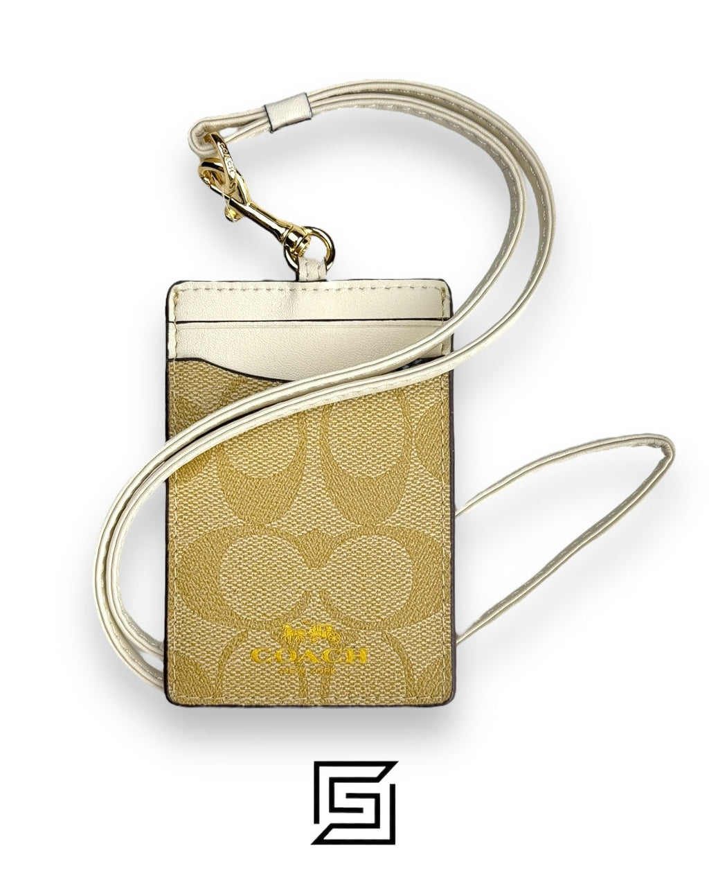 Id Lanyard In Signaure Canvas CZ285 KHAKI