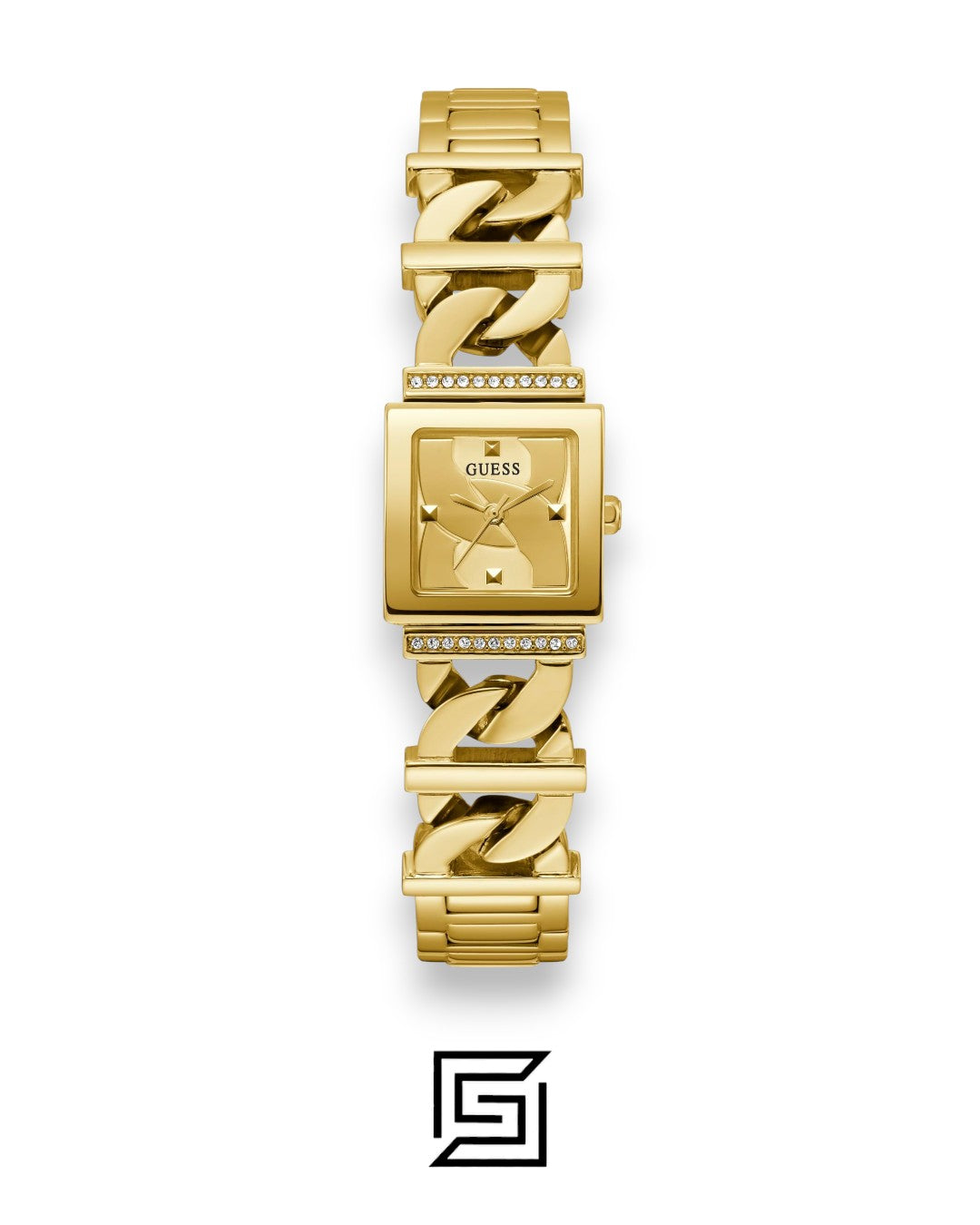 GUESS Ladies Gold Tone Analog Watch GW0603L2