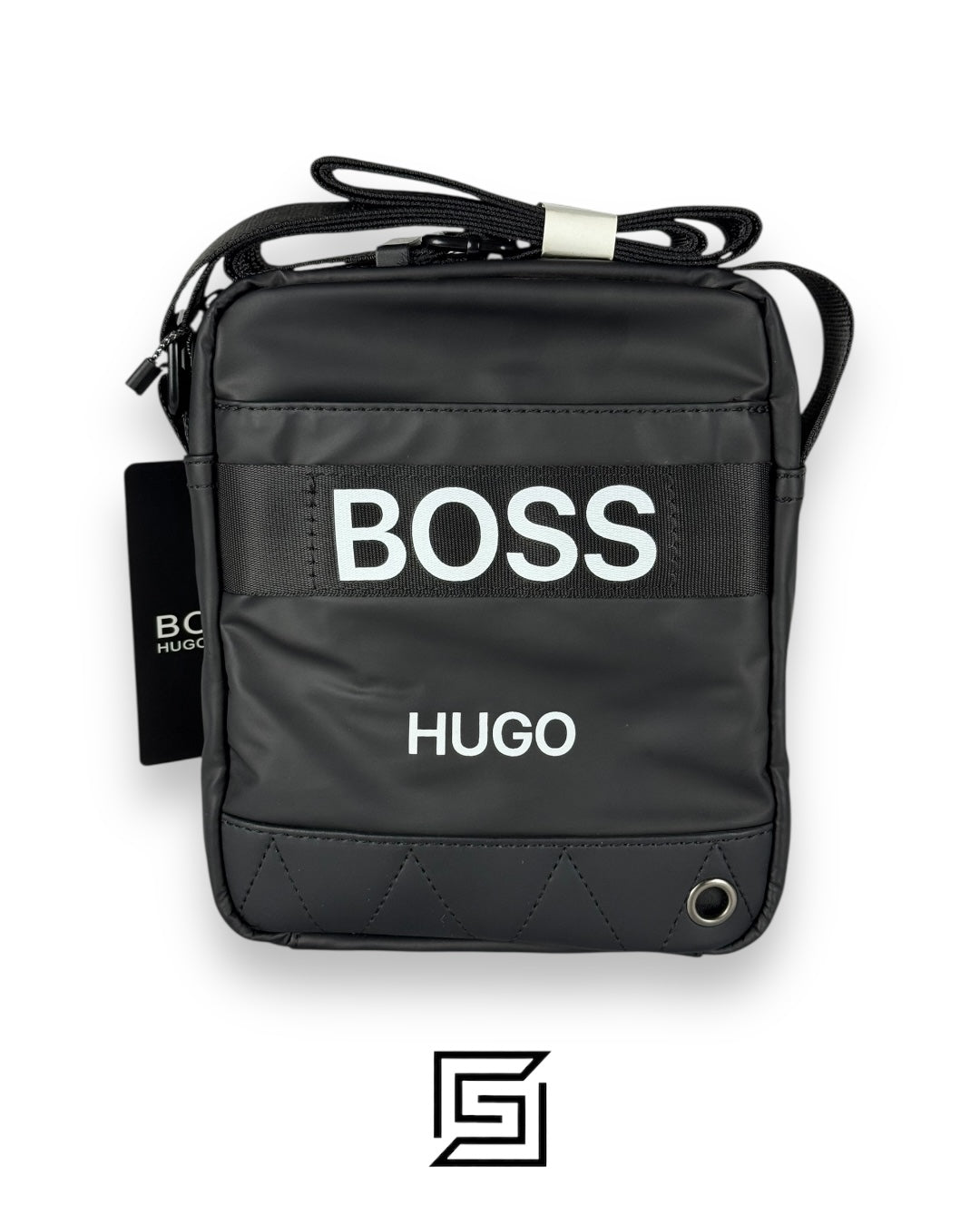 BOSS C-18 CROSS BAG BLACK