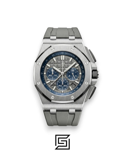 Audemars Piguet Royal Oak Offshore Grey & Blue – Automatic – Rubber Strap