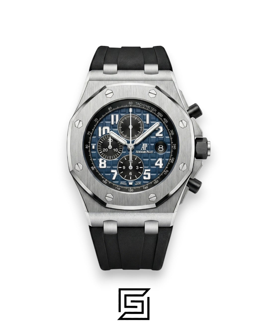 AP Royal Oak Offshore Chronograph Blue Dial Black Counters - 42mm